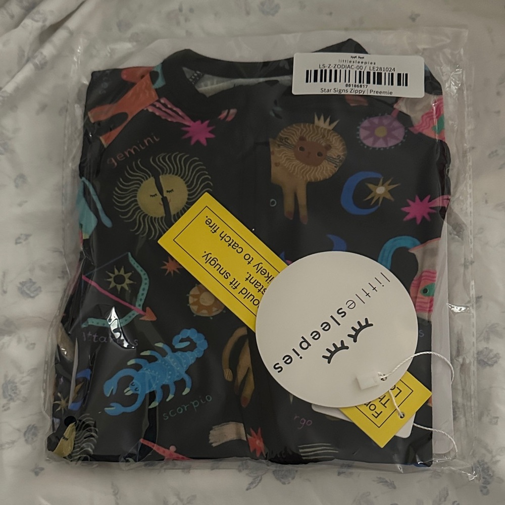 Little Sleepies Star Sign Zippy